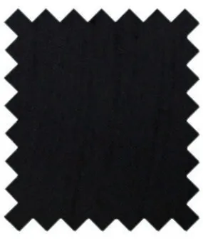 Onyx Shantung Wedding Swatch