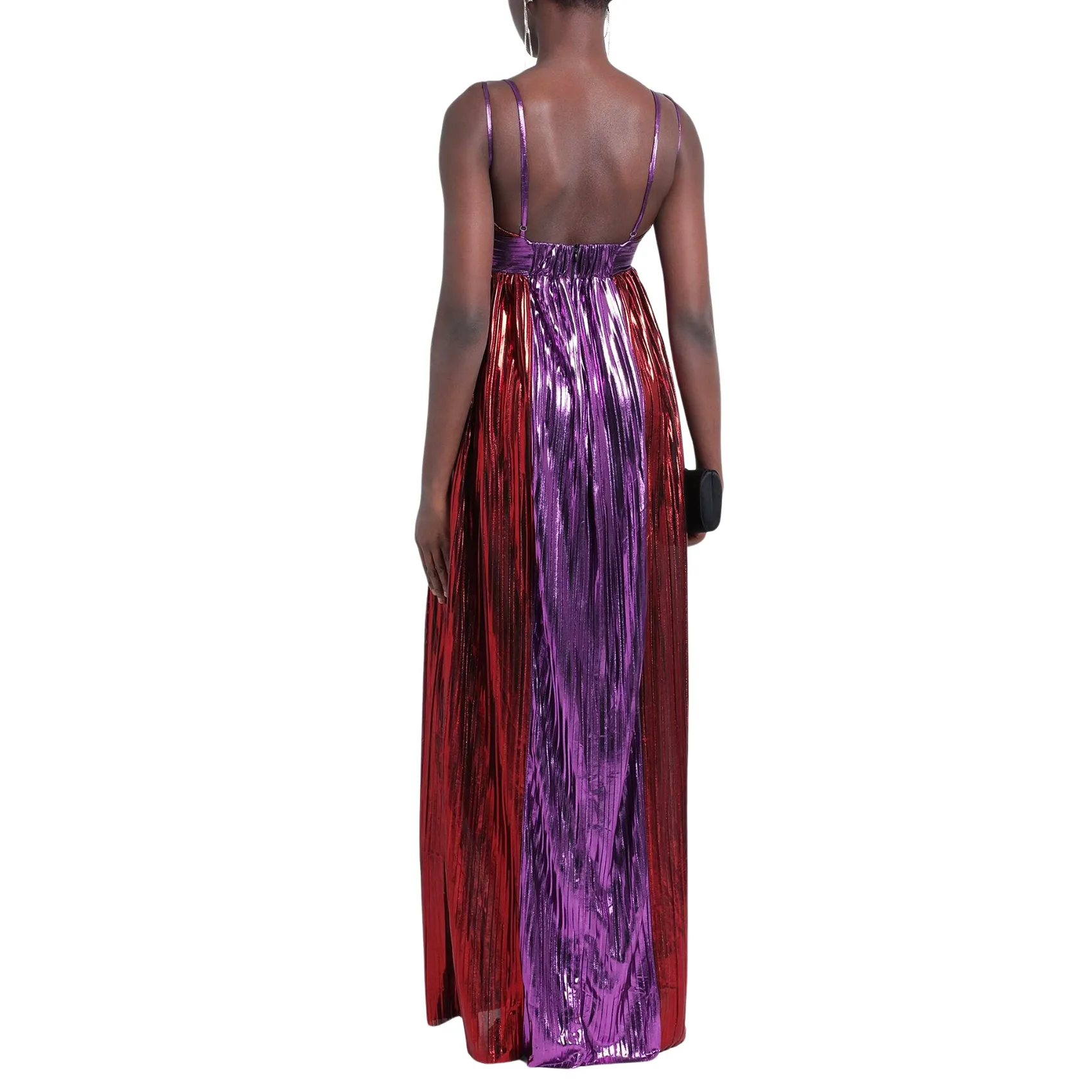 Pacific Dress - Black Foil