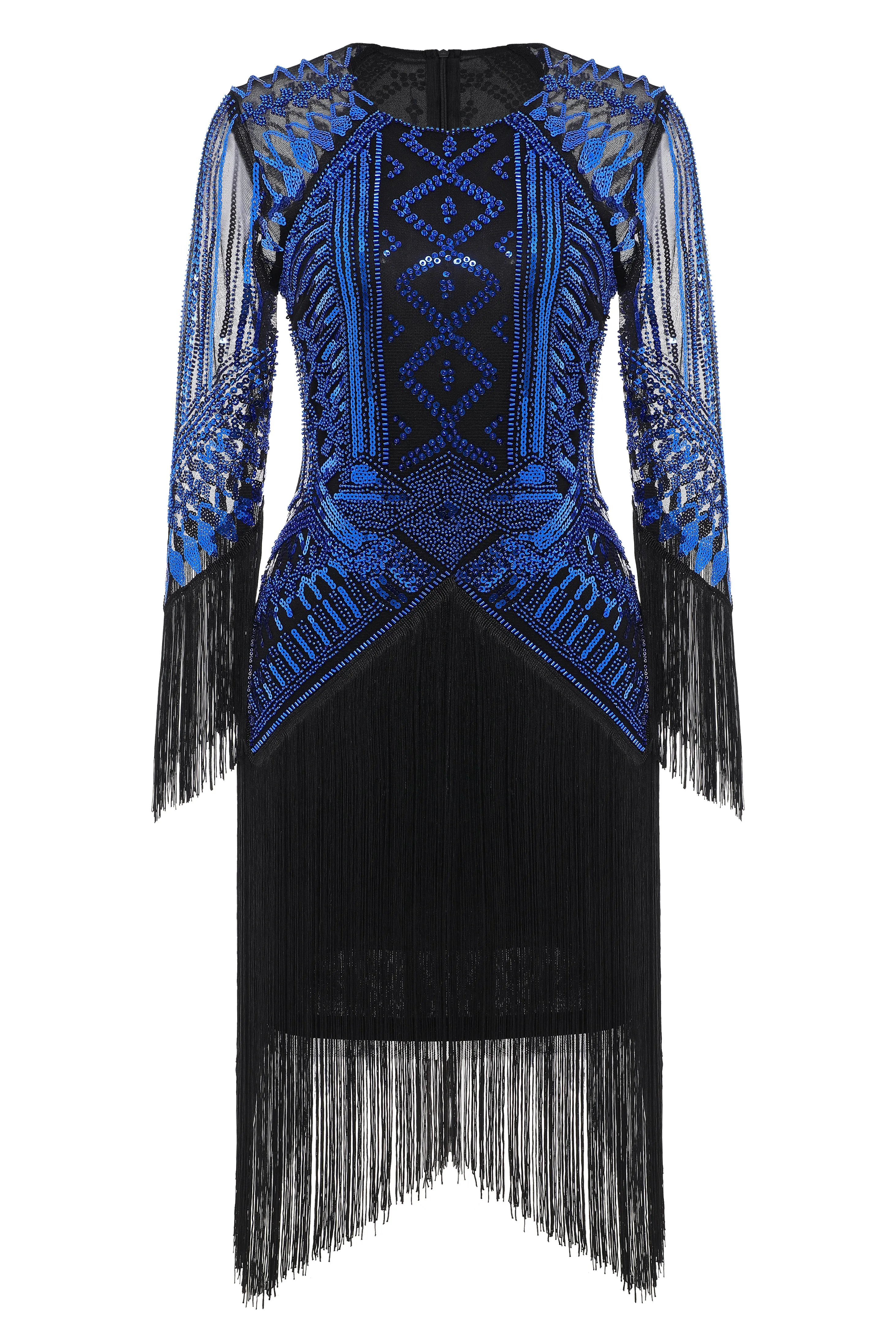 Princesse Tam Tam Art Deco Fringe Flapper Dress
