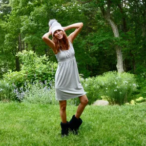 Ruched Empire Dress