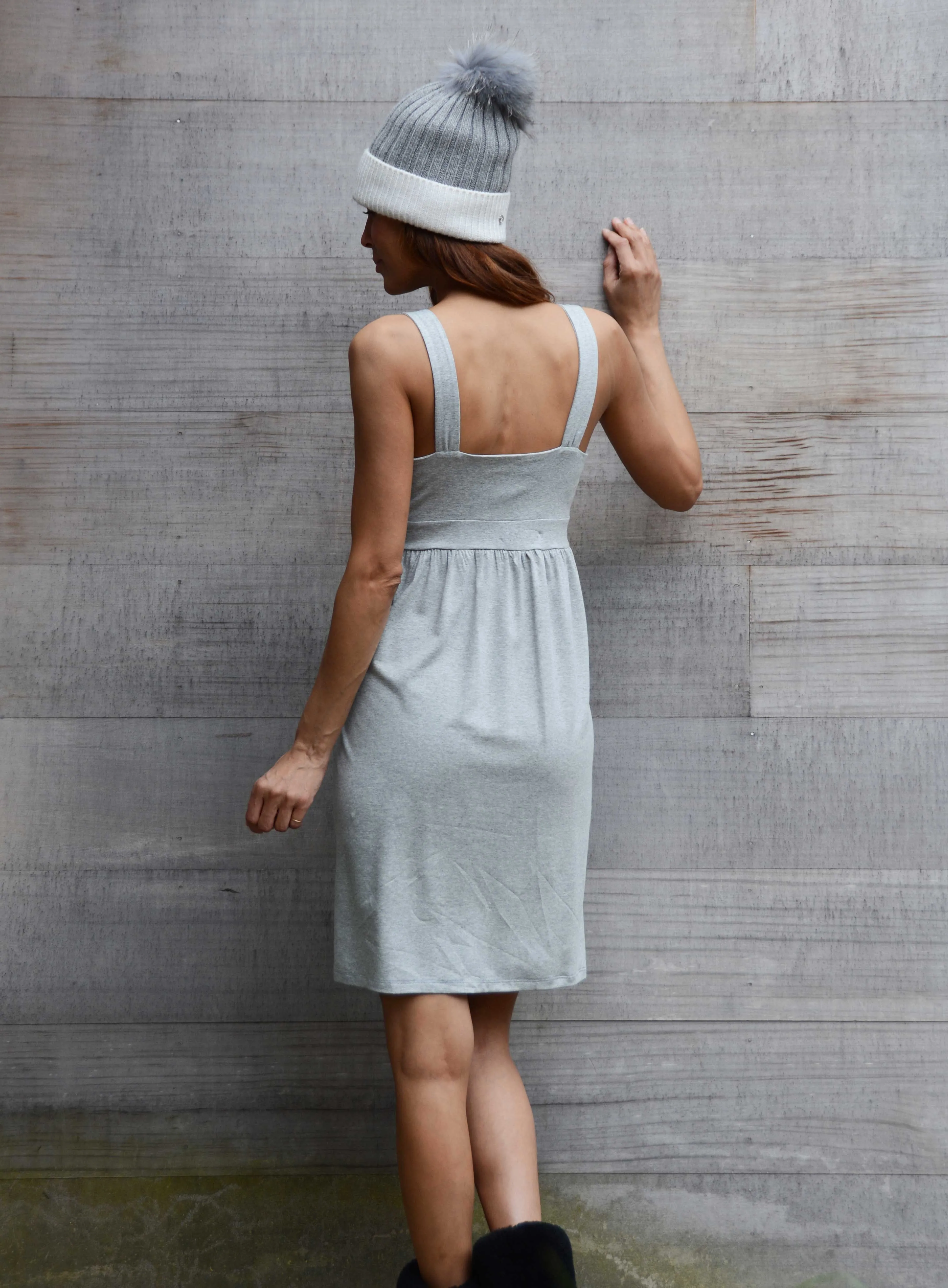 Ruched Empire Dress