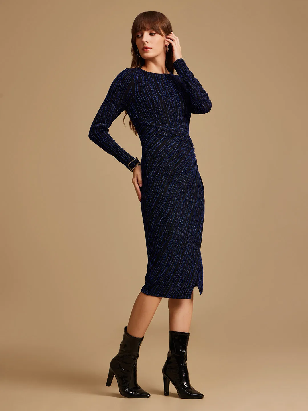 Scottie Textured Mini Dress