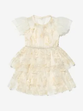 Self Portrait Girls Blossom Sequin Dress