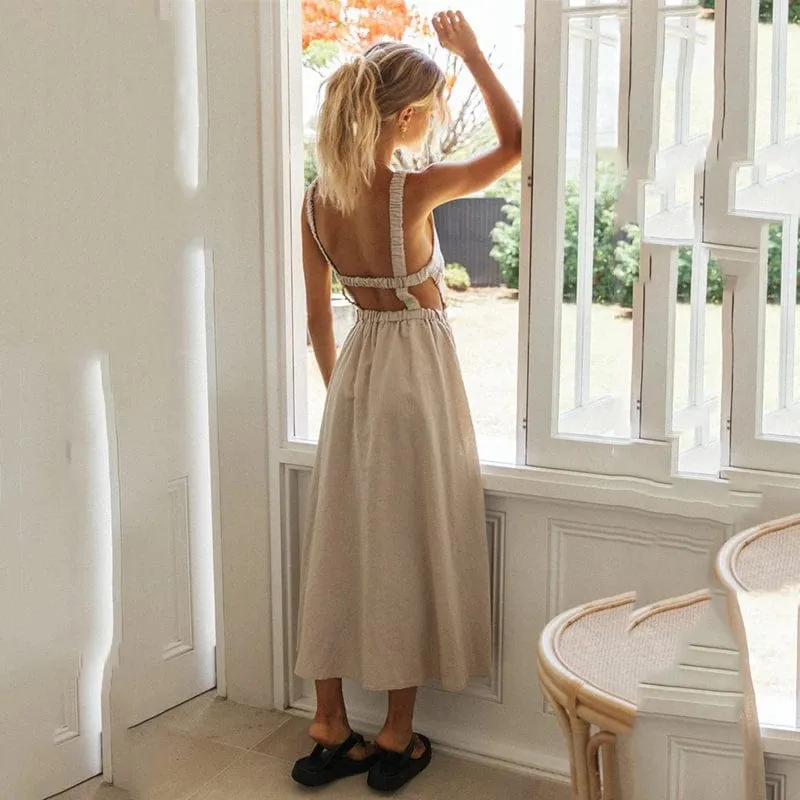 Serena - Long Dress - Elegant - High-Quality Modern Style - Ideal for Summer