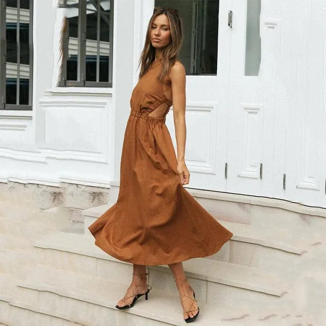 Serena - Long Dress - Elegant - High-Quality Modern Style - Ideal for Summer
