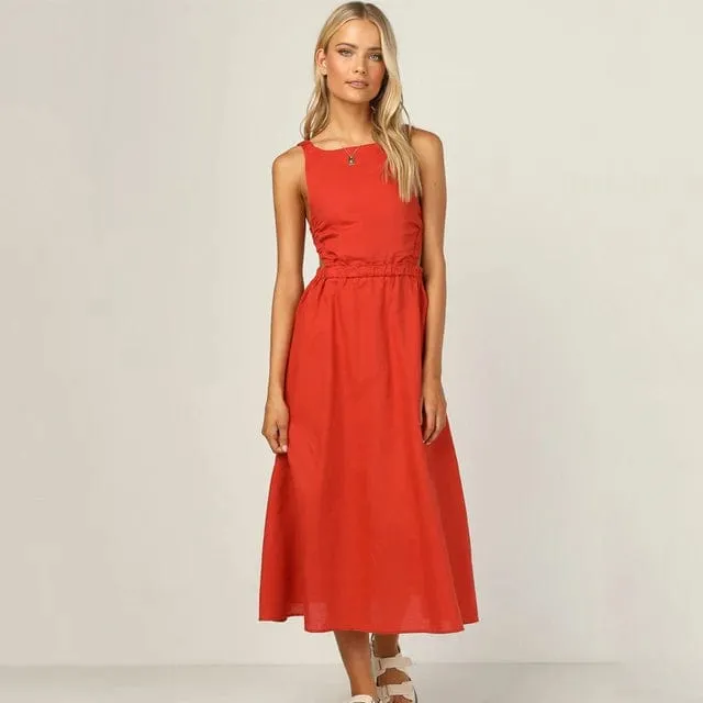 Serena - Long Dress - Elegant - High-Quality Modern Style - Ideal for Summer