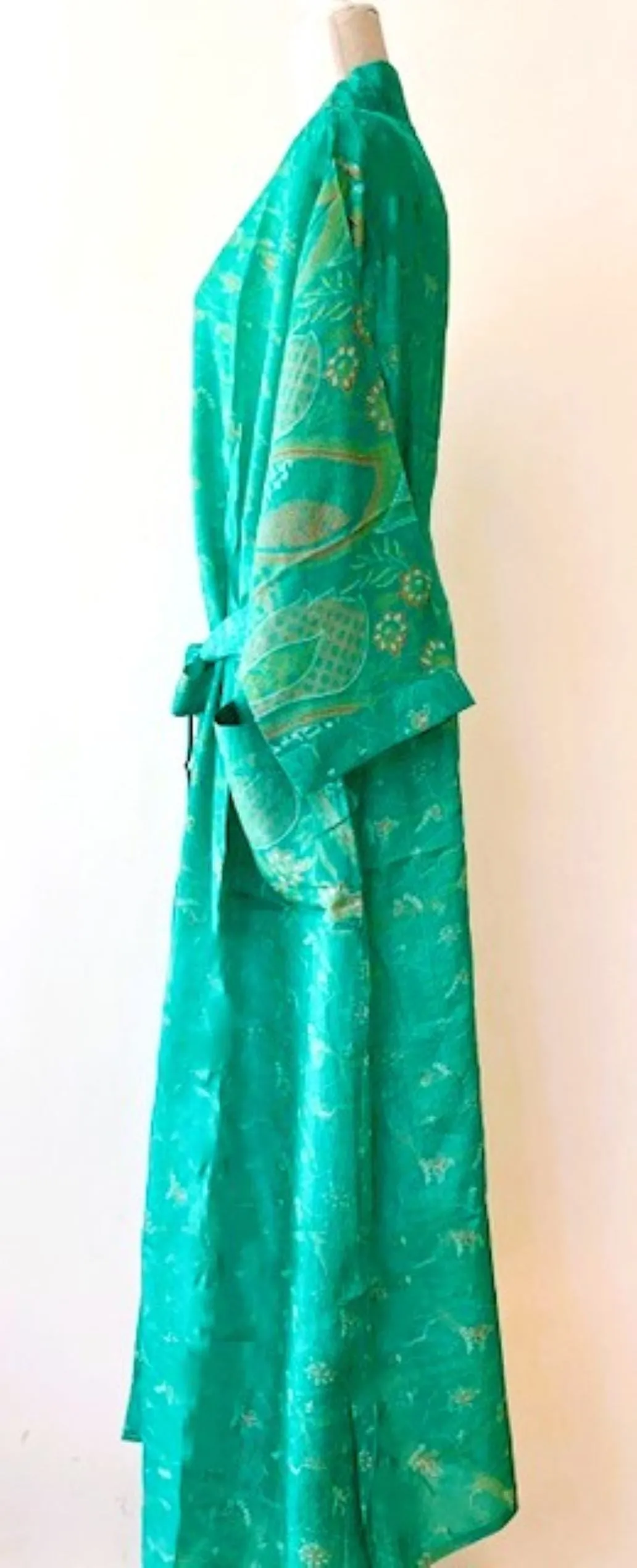 Silk Pastel Soft And Elegant Kimono Duster. Dreamy