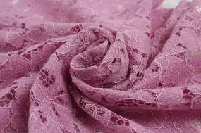 Soft Cotton and Polyester Embroidery - Pink