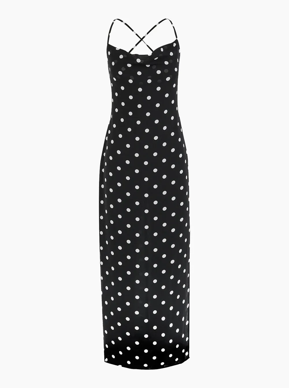 Soft Spot Maxi Dress - Polka Dot