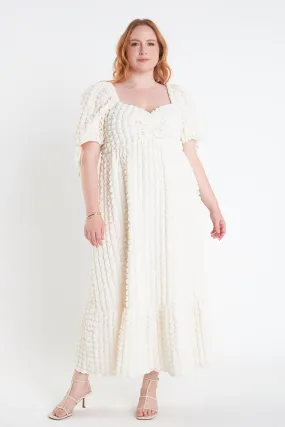 Textured Maxi Dress