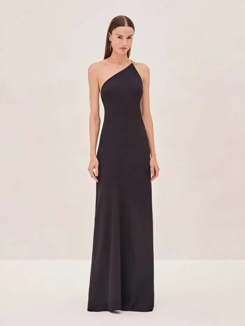 Tribeca Long Dress Black