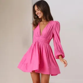 Vega - Mini Dress - Elegant - High Quality Material - Perfect for Casual Days