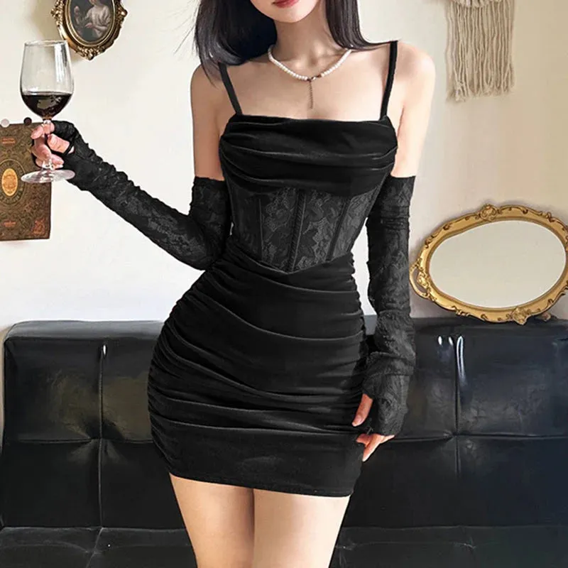 Vvsha Lidia Corset Mini Dress