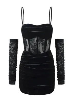 Vvsha Lidia Corset Mini Dress