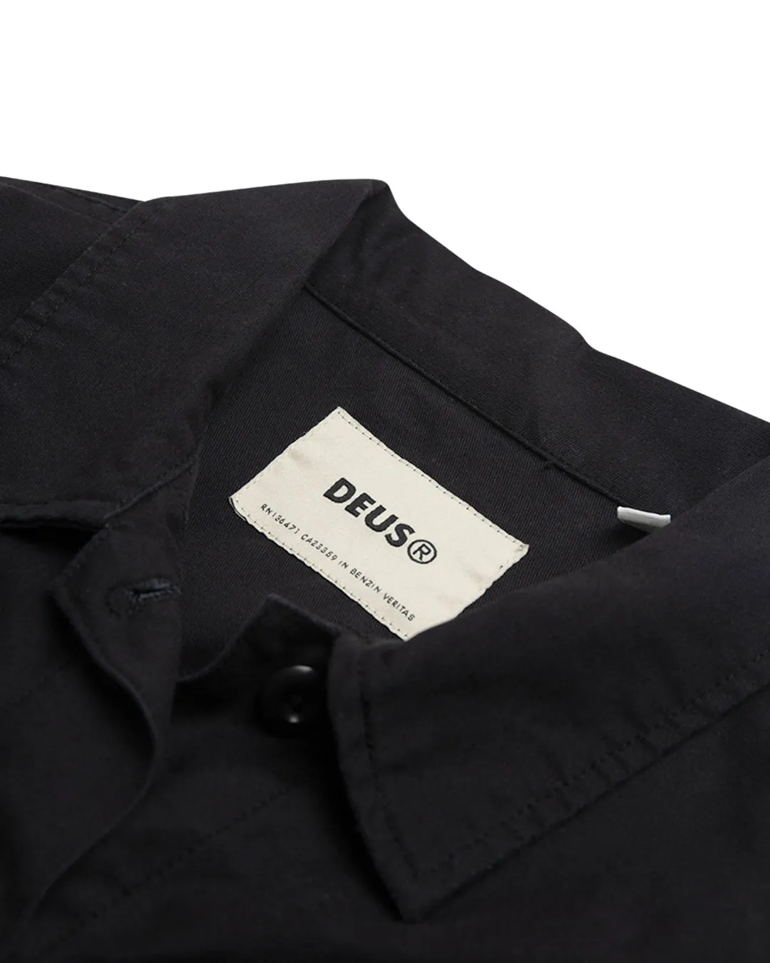 Workwear Dress (Relaxed Fit) - Black
